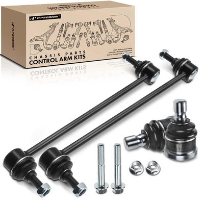 4 Pcs Front Sway Bar Link Ball Joint