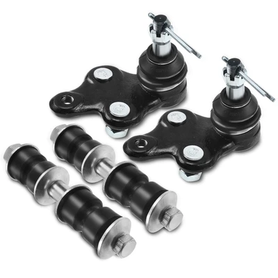 4 Pcs Front Sway Bar Link Ball Joints