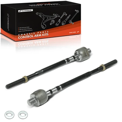 2 Pcs Front Inner Steering Tie Rod End