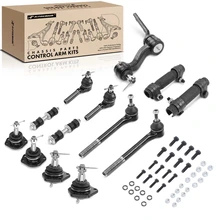 13 Pcs Idler Arm Stabilizer Bar Link Tie Rod End Ball Joint