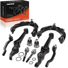 10 Pcs Control Arm Ball Joint & Tie Rod End