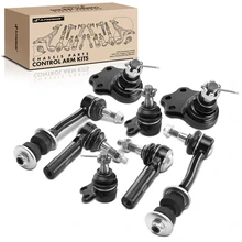 8 Pcs Sway Bar Link Tie Rod End Ball Joint