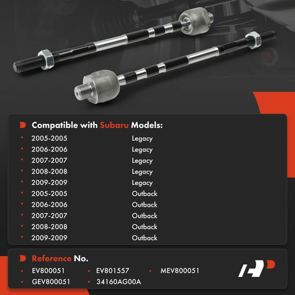 Tie Rod End Front Driver & Passenger Inner A-Premium APCA9121