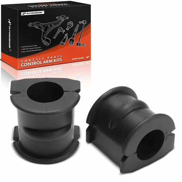2-Pc Sway Bar Bushing Kit, Rear To Frame A-Premium APCA9533
