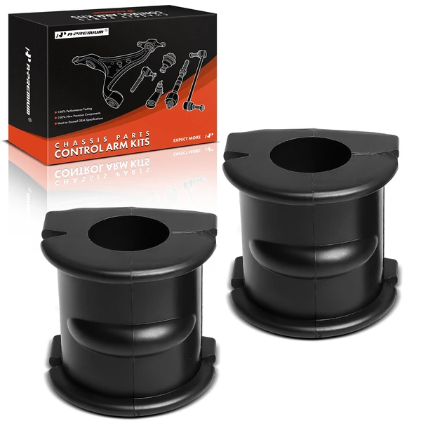2-Pc Sway Bar Bushing Kit with Bar, Rear To Frame A-Premium APCA9534