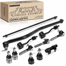 12 Pcs Front Stabilizer Bar End Link Tie Rod End Kit