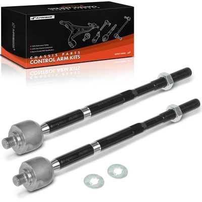 2 Pcs Front Inner Tie Rod End