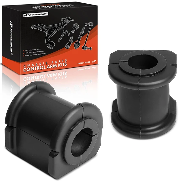 2-Pc Sway Bar Bushing Kit with Bar, Rear To Frame A-Premium APCA9535