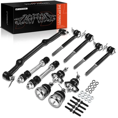 11 Pcs Front Stabilizer Bar Link Tie Rod End Ball Joint Center Link