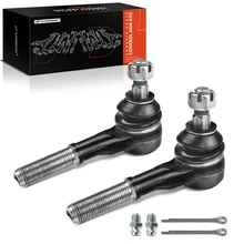 2 Pcs Front Outer Steering Tie Rod End