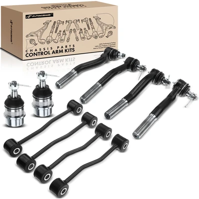 10 Pcs Front Stabilizer Bar Link Tie Rod End