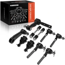 1997-2003 Ford F-150 A Set of 10 Ball Joint Idler Arm Sway Bar Link Tie Rod End Full Kit Front Side A-Premium APCA1220