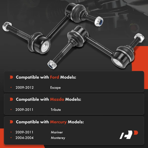 Sway Bar Link Rear Driver & Passenger A-Premium APCA7731