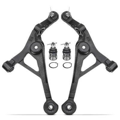 4 Pcs Front or Rear Control Arm with Ball Joint