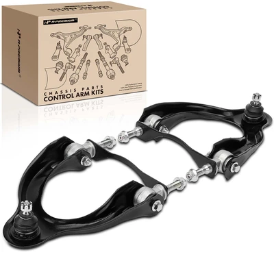2 Pcs Front Upper Control Arm with Ball Joint
