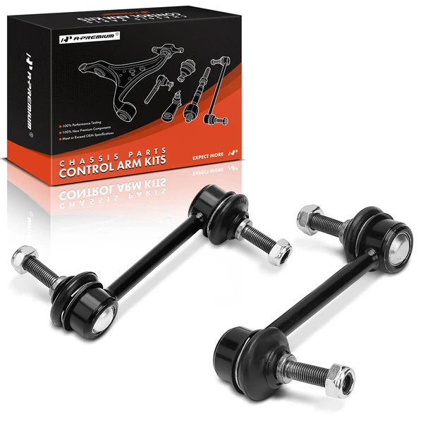 2009 Ford Flex Suspension Stabilizer Bar Link Kit Rear Driver & Passenger A-Premium APCA7732