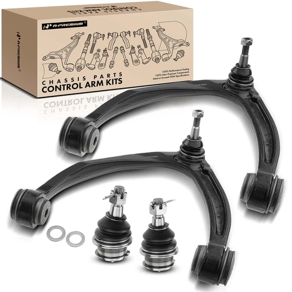 A Set of 4 Control Arm and Ball Joint Kit Front Side A-Premium APCA0540