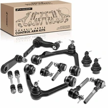 1998-2002 Lincoln Navigator A Set of 12 Control Arm and Ball Joint Full Kit Front Side A-Premium APCA0555