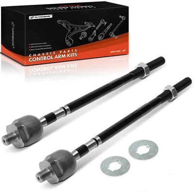2 Pcs Front Inner Tie Rod End