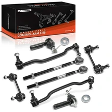 2002-2004 Nissan Altima A Set of 8 Sway Bar Link and Tie Rod End Kit Front & Rear A-Premium APCA0575