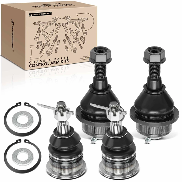 2007-2010 GMC Sierra 3500 HD Ball Joint Front Lower & Upper A-Premium APCA0594