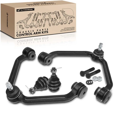 4 Pcs Front Control Arm & Ball Joint Assembly