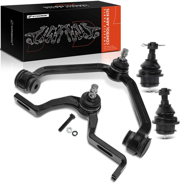 A Set of 4 Control Arm and Ball Joint Kit Front Side A-Premium APCA0602