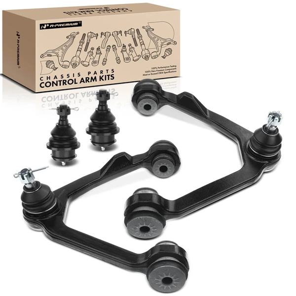 A Set of 4 Control Arm and Ball Joint Kit Front Side A-Premium APCA0604