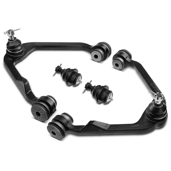 1997-1999 Ford F-250 A Set of 4 Control Arm and Ball Joint Kit Front Side A-Premium APCA0605