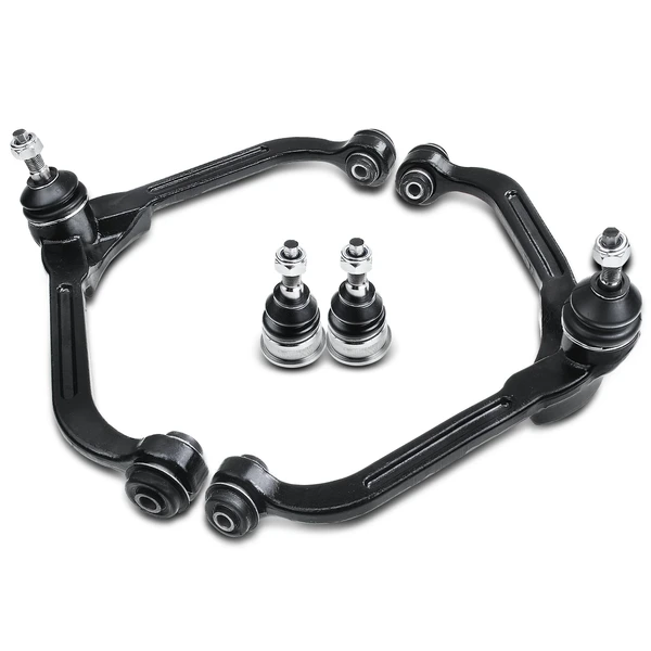 2002-2004 Jeep Liberty 4-Pc Control Arm and Ball Joint Kit, Front Lower & Upper with Ball Joint A-Premium APCA0609