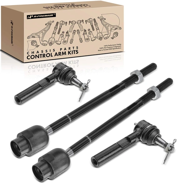 2007-2008 Saturn Aura Tie Rod End Front Inner & Outer A-Premium APCA0610