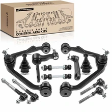 1997-2002 Ford Expedition A Set of 12 Control Arm and Ball Joint Full Kit Front Side A-Premium APCA0625
