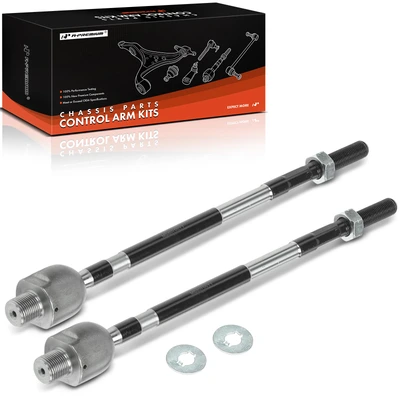 2 Pcs Front Inner Steering Tie Rod End