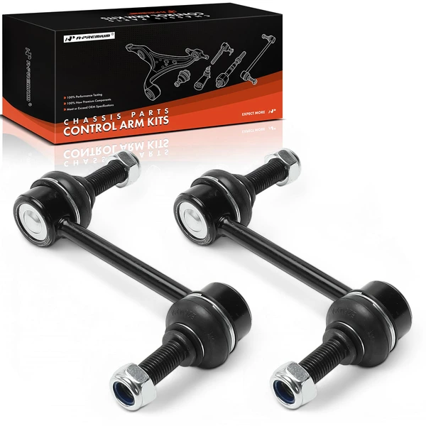 2-Pc Stabilizer Bar Link, Front Driver & Passenger A-Premium APCA8341
