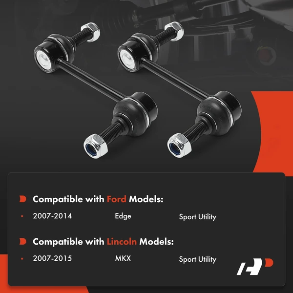 2-Pc Stabilizer Bar Link, Front Driver & Passenger A-Premium APCA8341