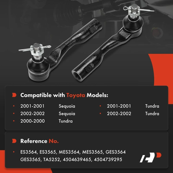 Tie Rod End Front Passenger Outer A-Premium APCA7734