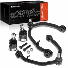 1993-1998 Lincoln Mark VIII A Set of 4 Control Arm and Ball Joint Kit Front Side A-Premium APCA0666