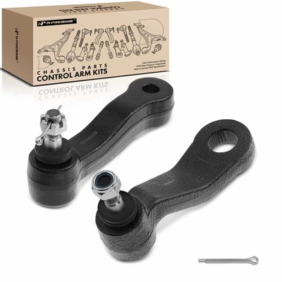 2 Pcs Front Idler Arm & Pitman Arm