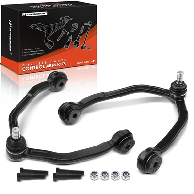 2 Pcs Front Upper Control Arm with Ball Joint