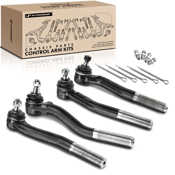 1999-2004 Jeep Grand Cherokee Tie Rod End Lower & Upper Outer A-Premium APCA0685