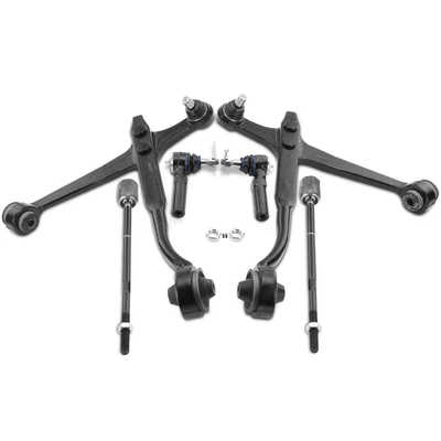 6 Pcs Control Arm & Tie Rod Kit