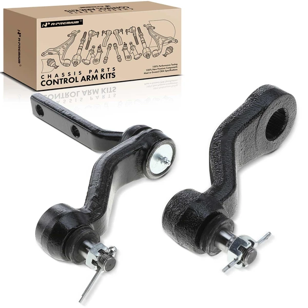 A Set of 2 Idler Arm and Pitman Arm Kit Front Side A-Premium APCA0721