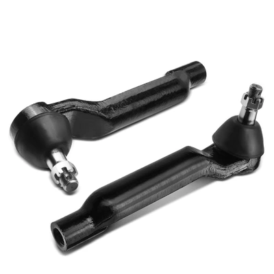 2 Pcs Front Outer Steering Tie Rod End
