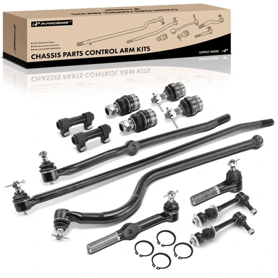 13 Pcs Stabilizer Bar Link Tie Rod End