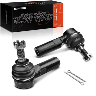 2 Pcs Outer Steering Tie Rod End