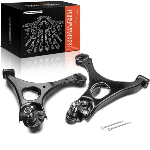 2-Pc Control Arm and Ball Joint Kit, Front Lower with Ball Joint A-Premium APCA0765