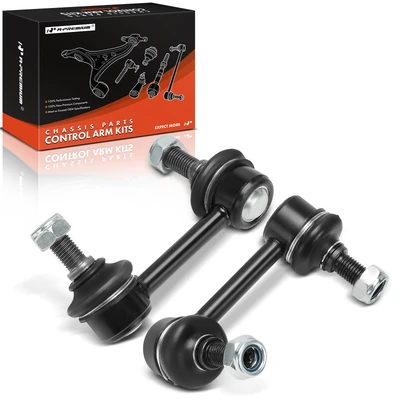 2 Pcs Front Driver & Passenger Sway Bar Link with Ball Joint