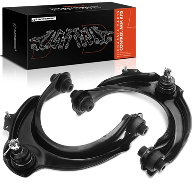 2 Pcs Front Upper Control Arm with Ball Joint