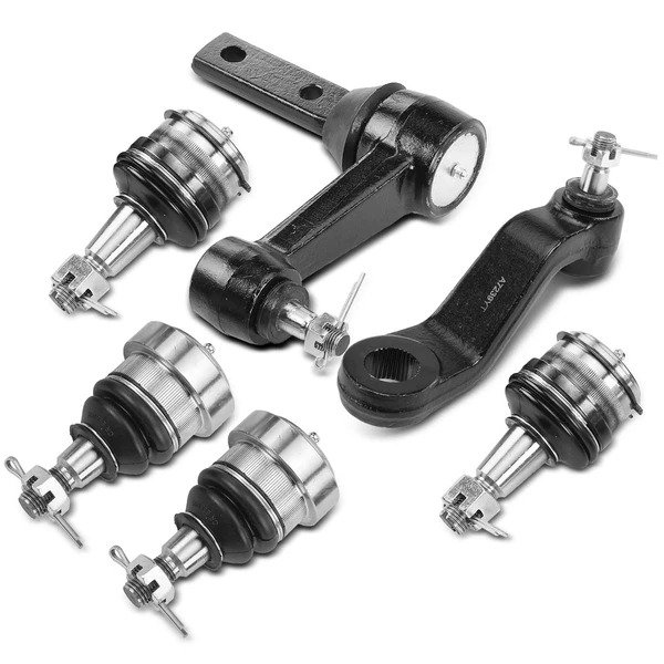 1994-1999 Dodge Ram 1500 A Set of 6 Ball Joint and Idler Arm Kit Front Side A-Premium APCA0794