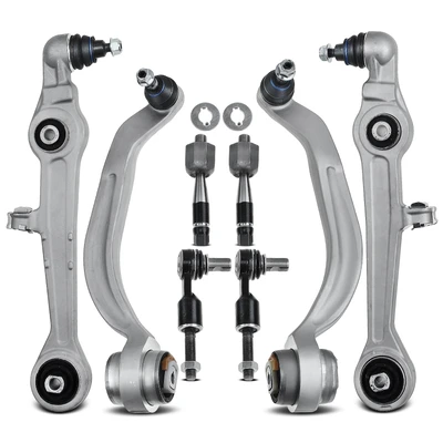 8 Pcs Front Lower Control Arm with Ball Joint